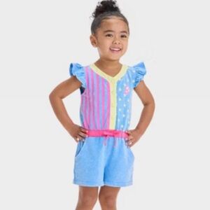 Toddler Girls' Mattel Barbie Dream Romper 2T NWT